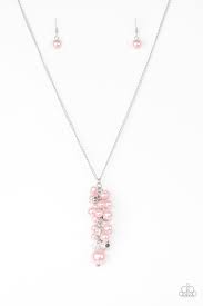 Ballroom Belle - Paparazzi Pink Necklace - Be Adored Jewelry