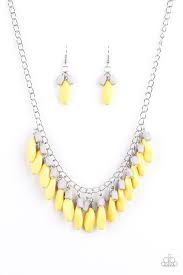 Bead Binge Paparazzi Yellow Necklace - Be Adored Jewelry