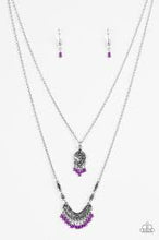 Load image into Gallery viewer, Bohemian Belle - Paparazzi Purple Necklace - Be Adored Jewelry