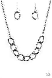 Boldly Bronx - Paparazzi Black Necklace - Be Adored Jewelry