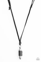 Load image into Gallery viewer, Paparazzi Bold Bulletproof - Black Necklace - Be Adored Jewelry