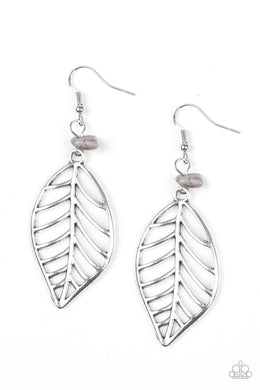 Paparazzi BOUGH Out - Silver Earring - Be Adored Jewelry