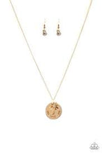 Load image into Gallery viewer, Breezy Palm Trees - Paparazzi Gold Necklace - Be Adored Jewelry
