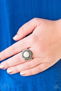 Paparazzi Bronx Beauty - White Ring - Be Adored Jewelry