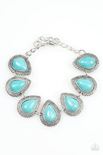 Load image into Gallery viewer, Paparazzi Canyon Creek - Blue Bracelet - Be Adored Jewelry