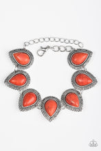 Load image into Gallery viewer, Paparazzi Canyon Creek - Orange Bracelet - Be Adored Jewelry