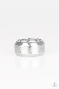 Paparazzi Checkmate - Silver Men Ring - Be Adored Jewelry