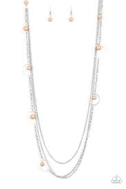 Collectively Carefree - Paparazzi Brown Necklace - Be Adored Jewelry