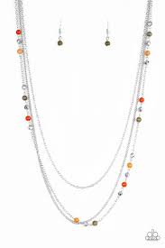 Be Adored Jewelry Colorful Cadence Multi Paparazzi Necklace 