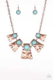 Cougar - Paparazzi Copper Necklace - Be Adored Jewelry