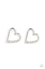 Load image into Gallery viewer, Be Adored Jewelry Cupid, Who? Silver Paparazzi Post Earring