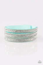 Load image into Gallery viewer, Paparazzi Dangerously Drama Queen - Blue Urban Bracelet - Be Adored Jewelry