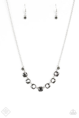 Paparazzi Deluxe Luxe - Silver Necklace - Be Adored Jewelry