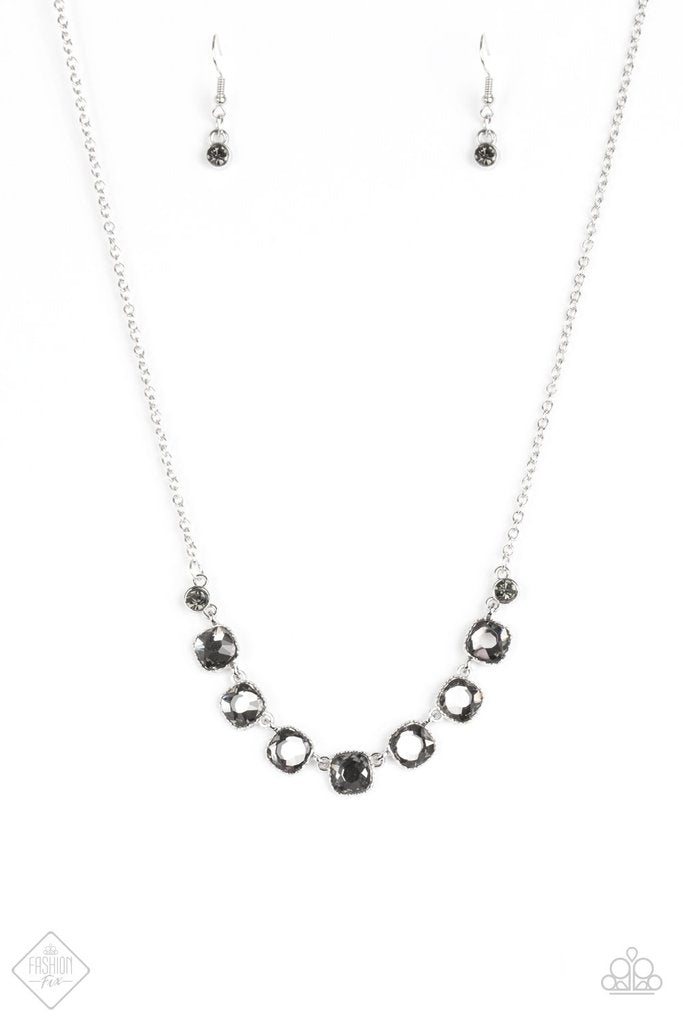Paparazzi Deluxe Luxe - Silver Necklace - Be Adored Jewelry