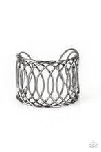 Load image into Gallery viewer, Paparazzi Dizzingly Diva - Black Cuff Bracelet - Be Adored Jewelry