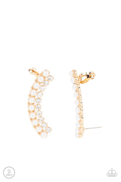 Be Adored Jewelry Doubled Down On Dazzle Gold Post Earring
