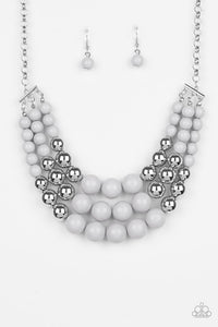 Dream Pop - Paparazzi Silver Necklace - Be Adored Jewelry
