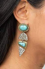 Load image into Gallery viewer, Be Adored Jewelry Earthy Extravagance Multi Paparazzi Earring