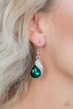 Load image into Gallery viewer, Paparazzi Easy Elegance - Green Earring - Be Adored Jewelry