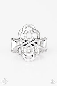 Ever Entwined - Paparazzi Silver Ring - Be Adored Jewelry