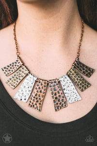 Fan of the Tribe - Paparazzi Multi Necklace - Be Adored Jewelry