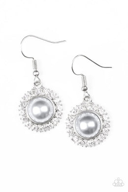 Fashion Show Celebrity - Paparazzi Silver Earring - Be Adored Jewelry