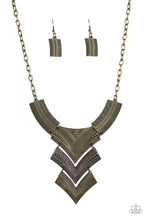 Load image into Gallery viewer, Fiercely Pharaoh - Paparazzi Multi Necklace - Be Adored Jewelry