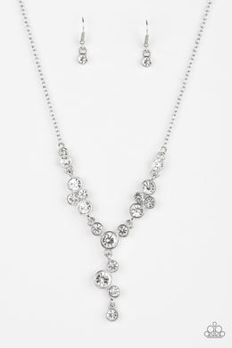 Five Star Starlet - Paparazzi White Necklace - Be Adored Jewelry