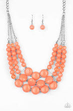 Load image into Gallery viewer, Be Adored Jewelry flirtatiously fruity orange paparazzi necklace