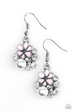 Load image into Gallery viewer, Floral Oasis - Paparazzi Pink Earring - Be Adored Jewelry