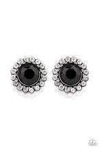 Load image into Gallery viewer, Be Adored Jewelry Floral Glow Black Paparazzi Earring