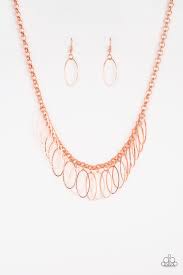 Fringe Finale - Paparazzi Copper Necklace - Be Adored Jewelry