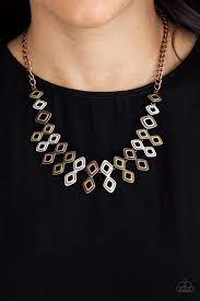 Be Adored Jewelry Geocentric Multi Paparazzi Necklace 