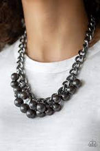 Load image into Gallery viewer, Be Adored Jewelry Get Off My Runway Black Paparazzi Necklace 