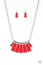 Load image into Gallery viewer, Be Adored Jewelry Glamour Goddess Red Paparazzi Necklace