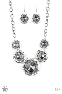 Global Glamour - Silver Paparazzi Necklace