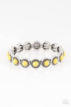 Load image into Gallery viewer, Be Adored Jewelry Globetrotter Goals  Yellow Paparazzi Bracelet