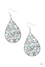 Load image into Gallery viewer, Glowing Vineyards - Paparazzi Blue Earring - Be Adored Jewelry