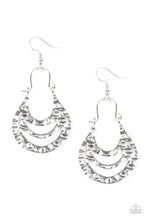Load image into Gallery viewer, Hang ZEN! - Paparazzi Silver Earring - Be Adored Jewelry