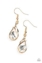 Load image into Gallery viewer, Be Adored Jewelry HAUTE On Your Heels!  Gold Paparazzi Earring 
