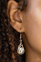 Load image into Gallery viewer, Be Adored Jewelry HAUTE On Your Heels! Gold Paparazzi Earring