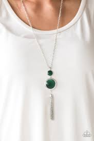 Have Some Common SENSE - Paparazzi Green Necklace - Be Adored Jewelry