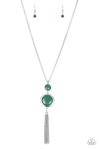 Have Some Common SENSE - Paparazzi Green Necklace - Be Adored Jewelry