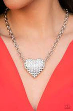 Load image into Gallery viewer, Be Adored Jewelry Heartbreakingly Blingy Gold Paparazzi Necklace