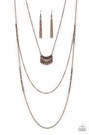 Be Adored Jewelry Homestead Harvest Copper Paparazzi Necklace