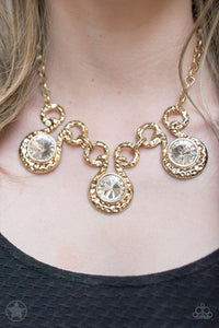 Paparazzi Hypnotized - Gold Necklace - Be Adored Jewelry