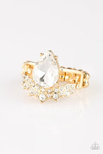 Load image into Gallery viewer, Paparazzi If The Crown Fits - Gold Ring - Be Adored Jewelry