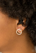 Load image into Gallery viewer, Paparazzi Accessories In Great Measure - Gold Post Earring - Be Adored Jewelry
