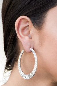 Paparazzi Accessories In My Element - Silver Earring - Be Adored Jewelry