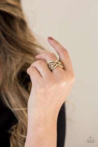 Paparazzi Infinite Illumination - Brass Ring - Be Adored Jewelry